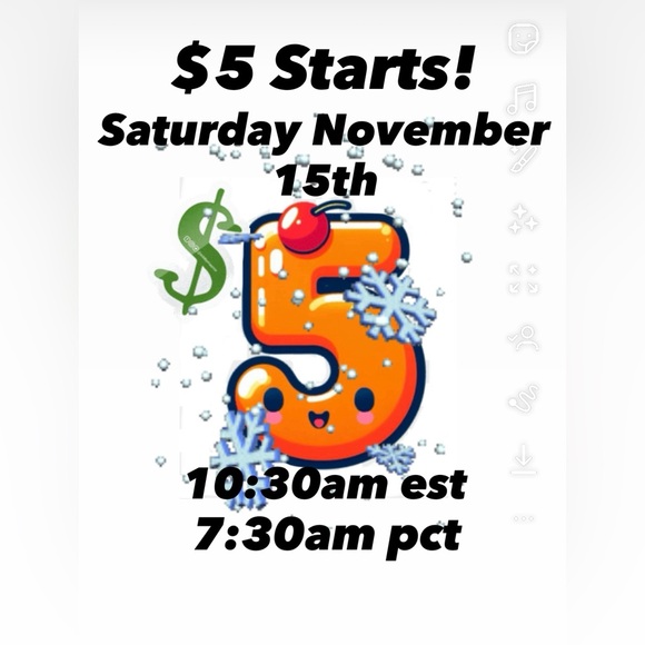 LIVE SATURDAY 11/15 at 10:30am est | 7:30am pct | Throw on a ♥️ To BE NOTIFIED - Picture 4 of 11